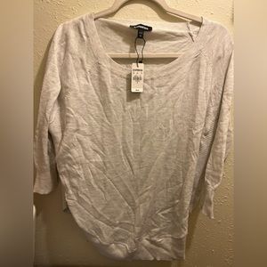 Express circle hem sweater *LAST CHANCE*